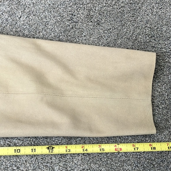 Suede Eileen Fisher Long Jacket/Topper size XL - Picture 10 of 14